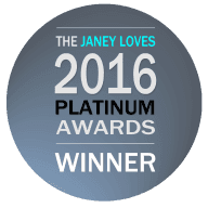 Janey Loves 2016 - Platinum Winner