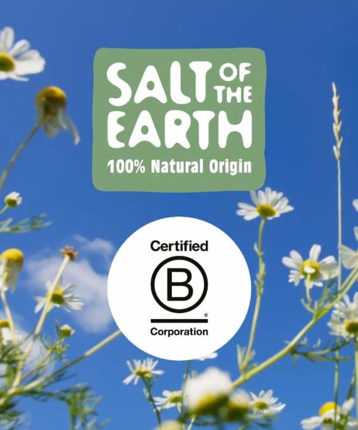 Salt of the Earth is a certified B Corp natural deodorant brand
