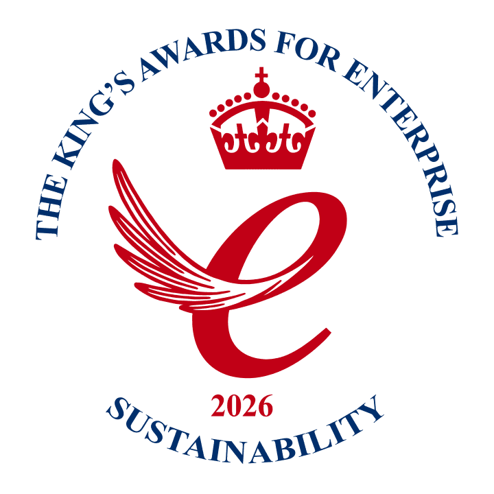 The King's Award for Enterprise 2026 logo for Sustainable Development