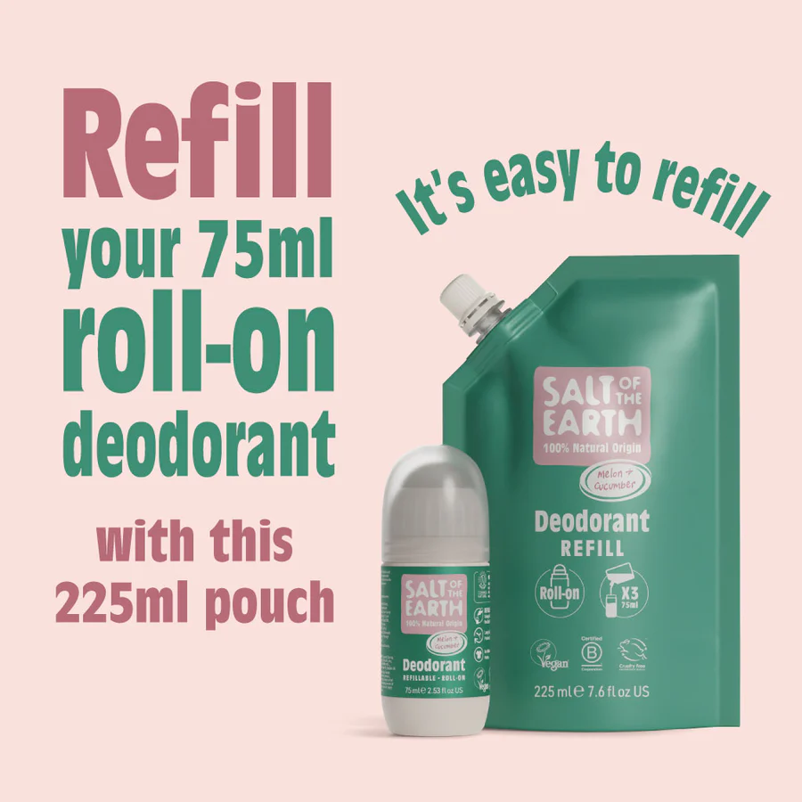 Top Up with Our Roll-On Refill Pouches!